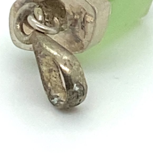 Peridot Crystal 11.00ct Solid 925 Sterling Silver Pendant - Picture 4 of 7